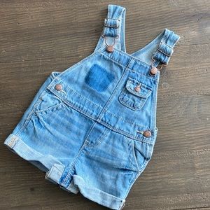 Osh Kosh B’Gosh Shortalls Overall Denim 6-9 month